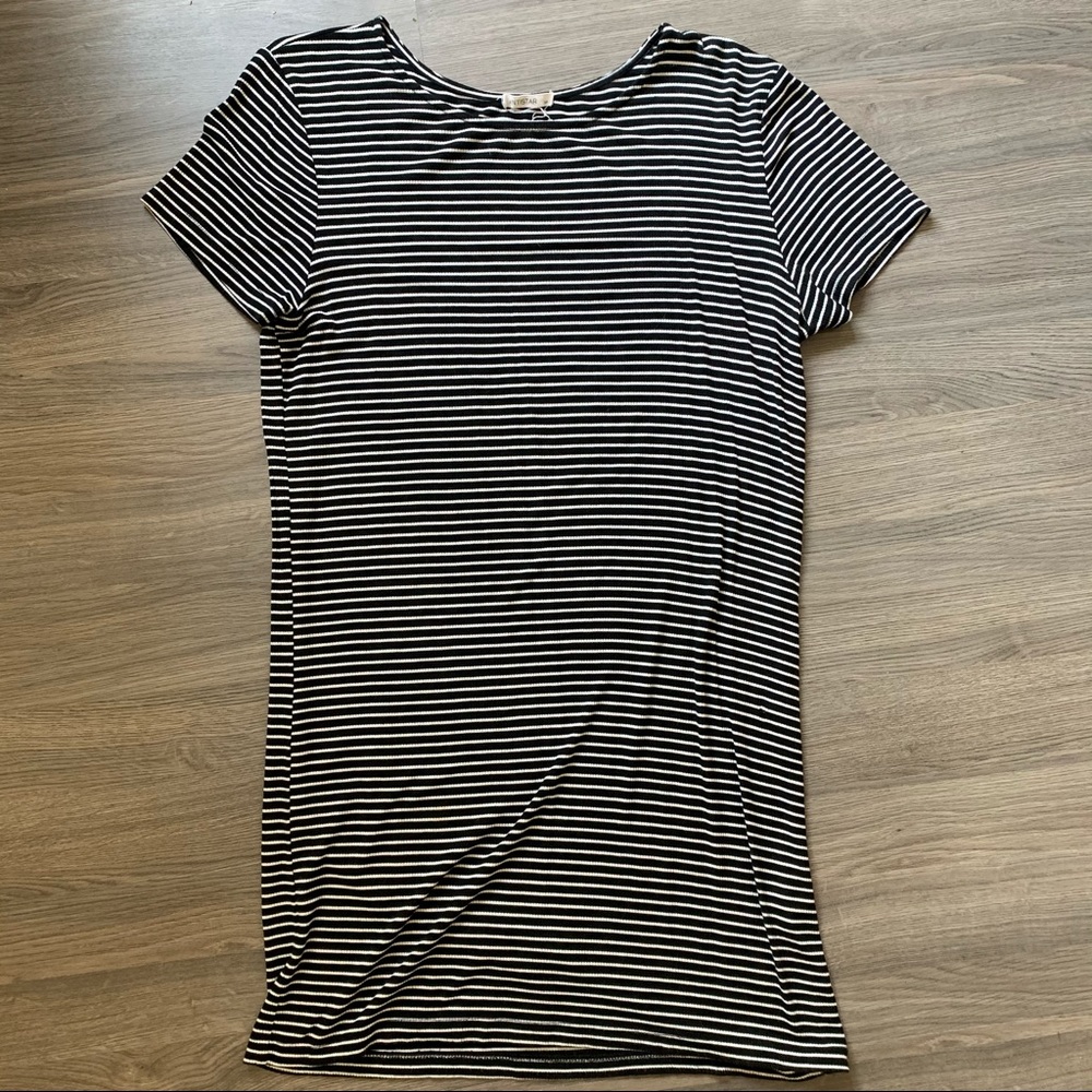 Antistar striped t-shirt dress